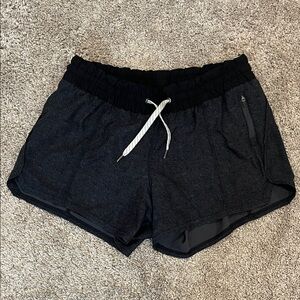 Vuori Charcoal Black Athletic Shorts